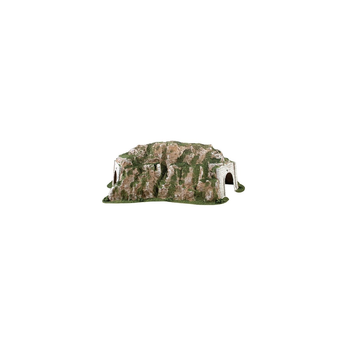 Ready Landform - Tunnel -- Curved 15-1/2 Wide x 25-3/4′ Long 39.3 x 65.4cm, HO, Woodland Scenics 1311