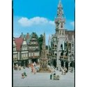 Ornamental Fountain -- 2-1/8 x 2-1/8 x 5-3/4′ 5.5 x 5.5 x 14.5cm, HO, Vollmer Gmbh 43758
