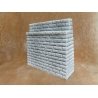 Dressed-Stone Bridge Abutment -- Overall: 6-3/4 x 1-3/4 x 6′ Shelf: 5-3/4 x 3/4 x 4-7/, S, Pre-Size Model Specialities 511