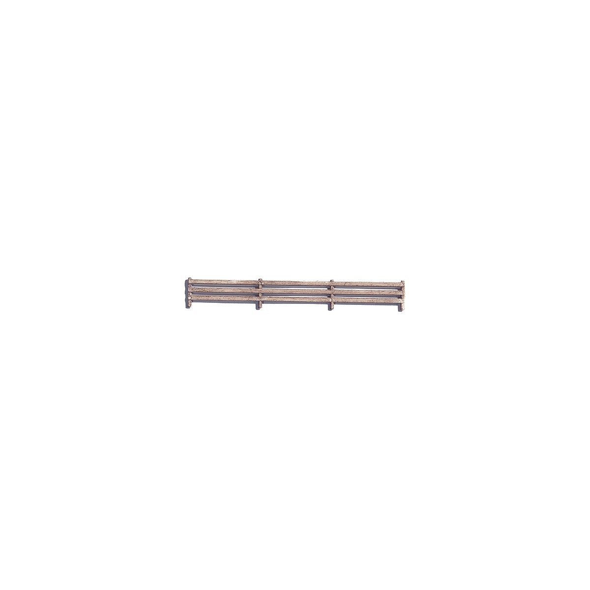 Pasture Fence -- 3-Slat - 1/2 x 40′ 1.3 x 102cm, HO, Noch Gmbh & Co 13040
