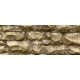 Flexible Random Stone Wall w/Self-Adhesive Backing -- Large Stones - 13 x 3-1/2′ 33 x, All Scales, Chooch Enterprises 8254
