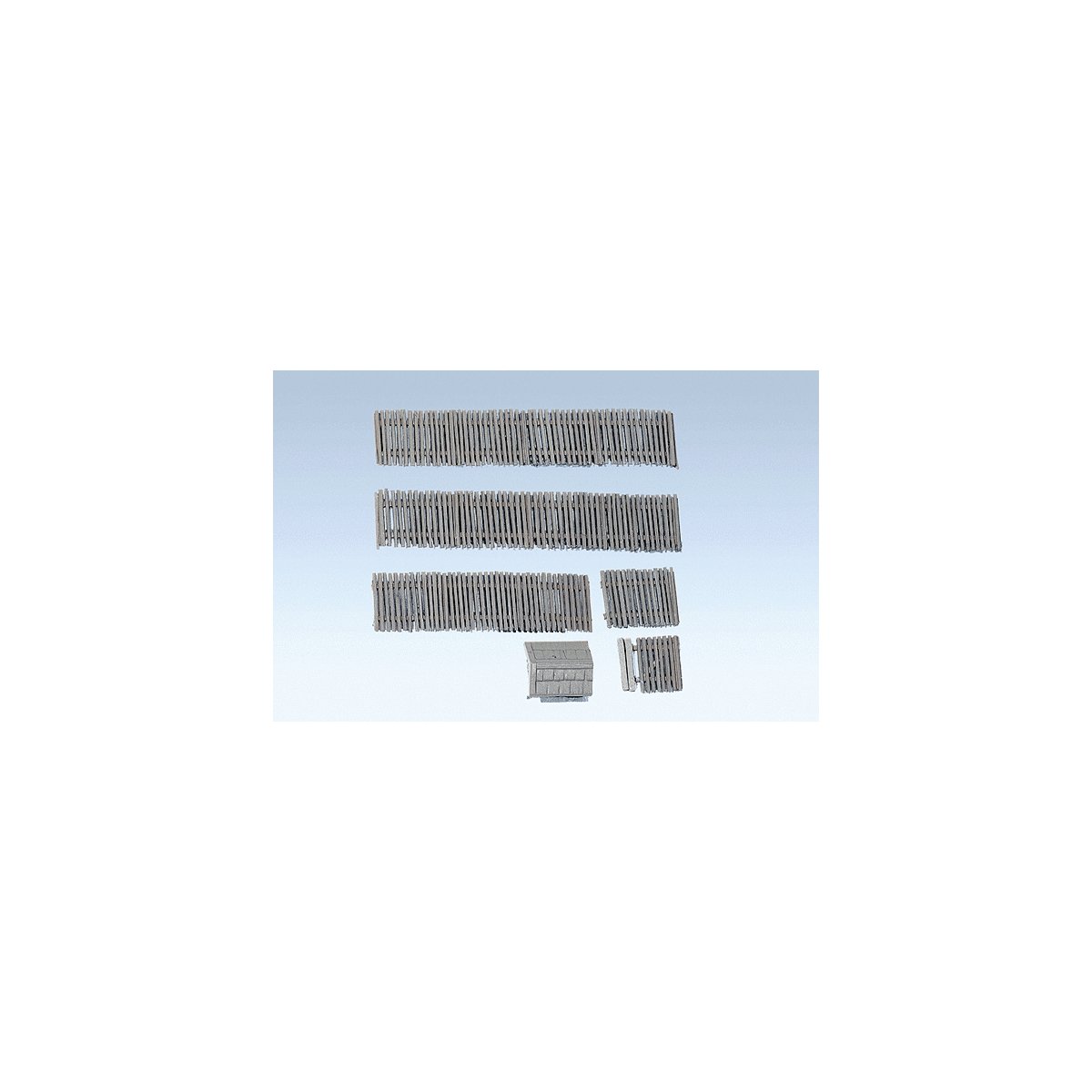 Slat Fencing, Era I -- 13-3/4′ 35cm Total Length, N, Faller Gmbh 272403