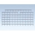 Iron Railing, Era I -- 39-3/16′ 99.6cm Total Length, N, Faller Gmbh 272404