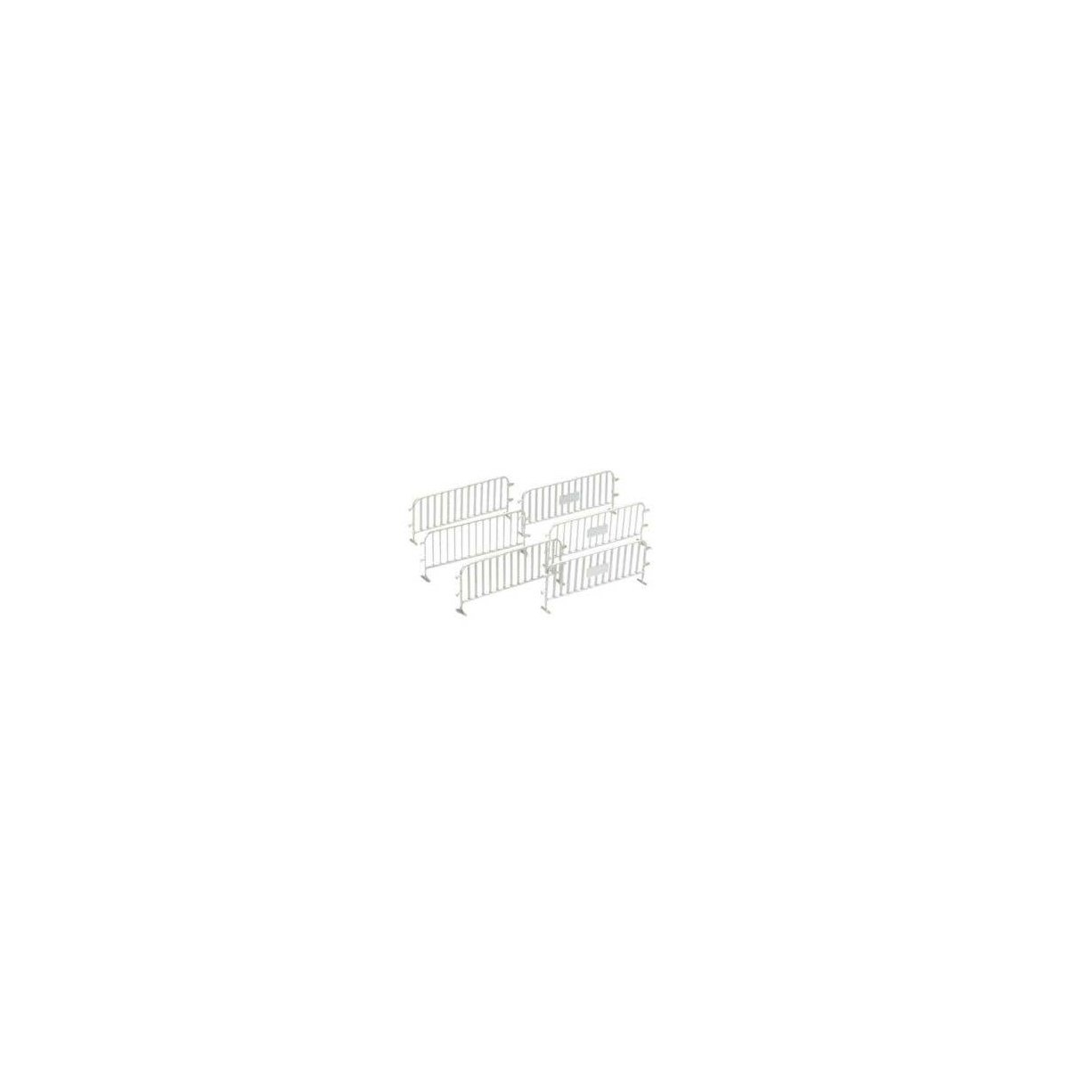 Traffic Barriers/Fences -- Silver pkg(6), N, Kato USA Inc 8521216