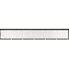 Board Fence 6` Scale Tall -- 5 Pieces, 32-1/2` 82.6cm Length Total, HO, Tichy Train Group 8284