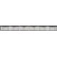 Fancy Picket Fence -- 5 Pieces, 32-1/2′ 82.6cm Length Total, HO, Tichy Train Group 8282