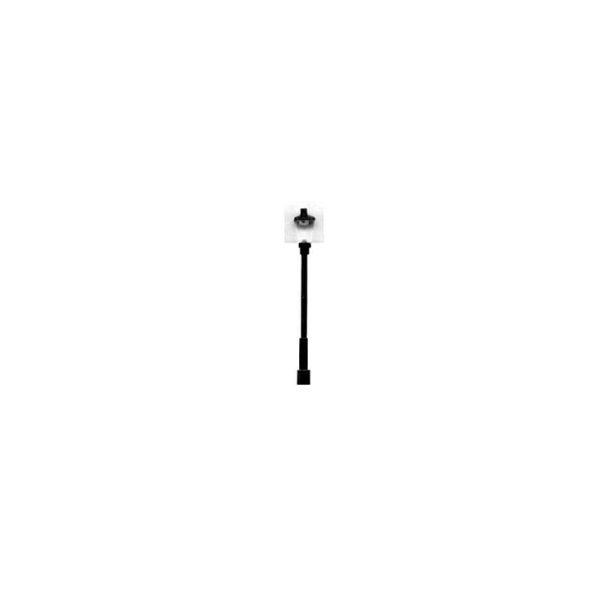 Early Style Street Lamp pkg(8 black & clear plastic parts), HO, Tichy Train Group 8155