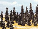 Pine Tree Assortment -- 2-3/8 to 4-11/32′ 6 to 11cm pkg(100), All Scales, Busch Gmbh & Co Kg 6499