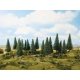Fir Trees -- 5-1/2 to 7-1/16′ 14 to 18cm Tall pkg(6), All Scales, Noch Gmbh & Co 24642
