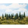 Fir Trees -- 5-1/2 to 7-1/16′ 14 to 18cm Tall pkg(6), All Scales, Noch Gmbh & Co 24642