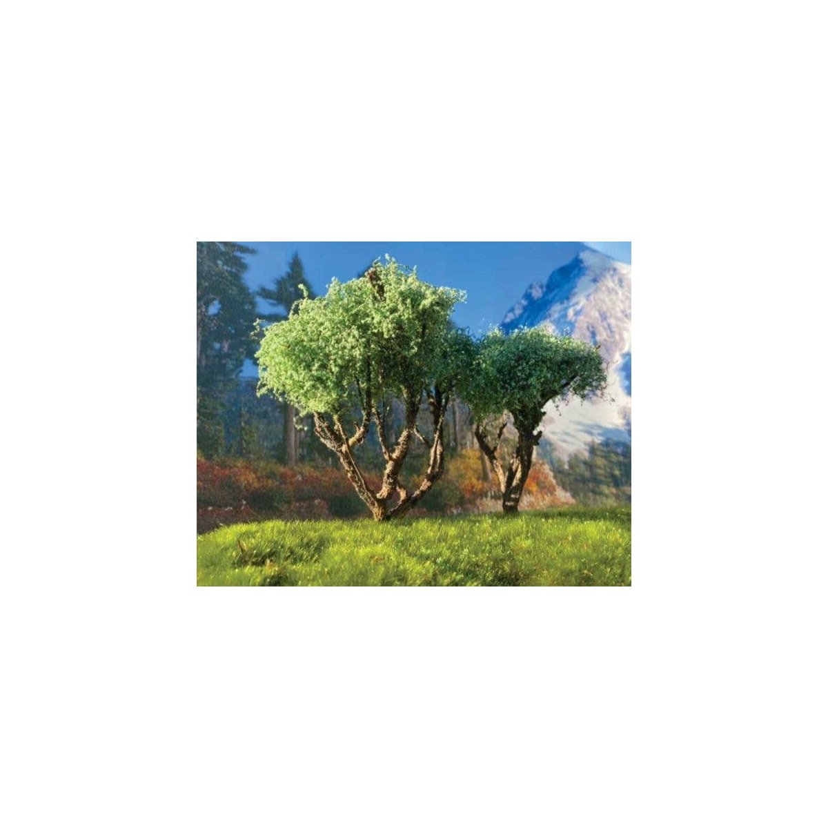Hardwood Tree -- 4 to 5′ 10.2 to 12.7cm pkg(2), All Scales, Grand Central Scenery T29