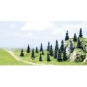 Pine Tree Assortment -- 1-9/16 to 3-1/2′ 4 to 9cm pkg(20), All Scales, Busch Gmbh & Co Kg 6498