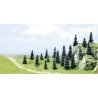 Pine Tree Assortment -- 1-9/16 to 3-1/2′ 4 to 9cm pkg(20), All Scales, Busch Gmbh & Co Kg 6498
