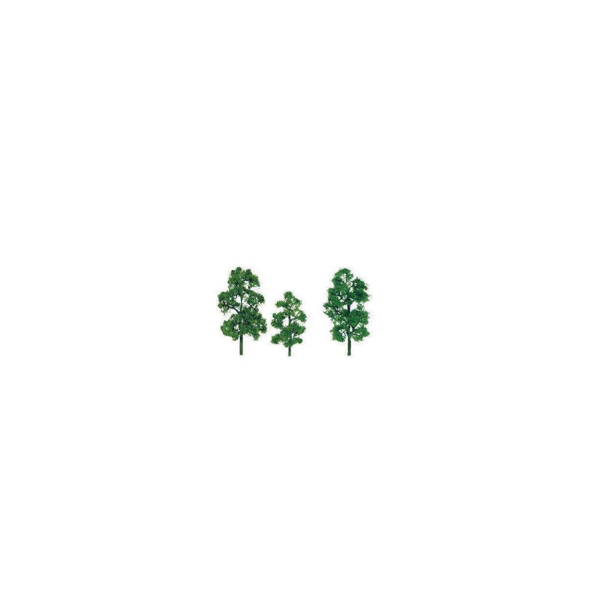 Small Decid Tree Kit 5pc, All Scales, JTT Miniature Tree 92043