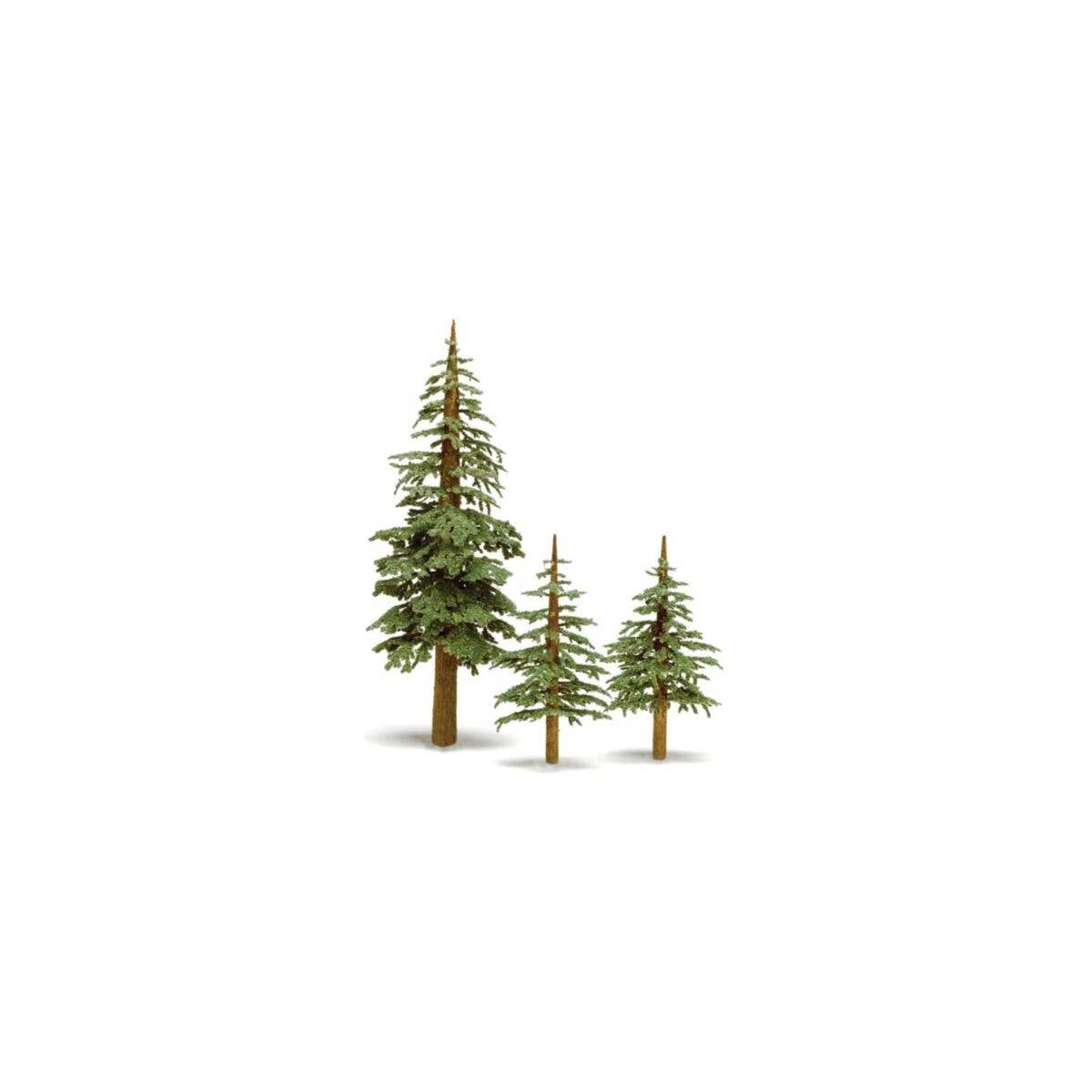 Lodgepole Pine Trees -- 5 to 7′ 15.2 to 20.3cm pkg(2), All Scales, Grand Central Scenery T37