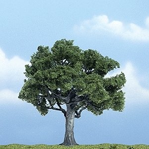 Ready Made Premium Trees(TM) - Deciduous -- Walnut - 4-1/4′ 10.8cm, All Scales, Woodland Scenics 1622