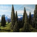 Pine Trees -- 2 to 3′ 5.1 to 7.6cm pkg(6), All Scales, Grand Central Scenery T6