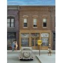 Stop Signs pkg(10) -- 1924-1954 (yellow, black), HO, Walthers SceneMaster 4211