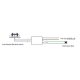 Arrow Board Stick Sign w/Headache Rack -- Fits Atlas & River Point Station Pickup Trucks, HO, East Coast Circuits 9508