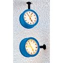 Illuminated Clock -- Wall, HO, Brawa Modellspielwaren 5261