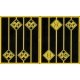 Bridge Clearance Warning Signs -- 8 Signs, 2 Each of 4 Styles, O, Tichy Train Group 2083