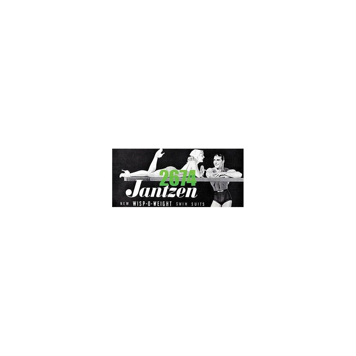 Jantzen Swimuits Billboard - Kit, N, Tichy Train Group 2674