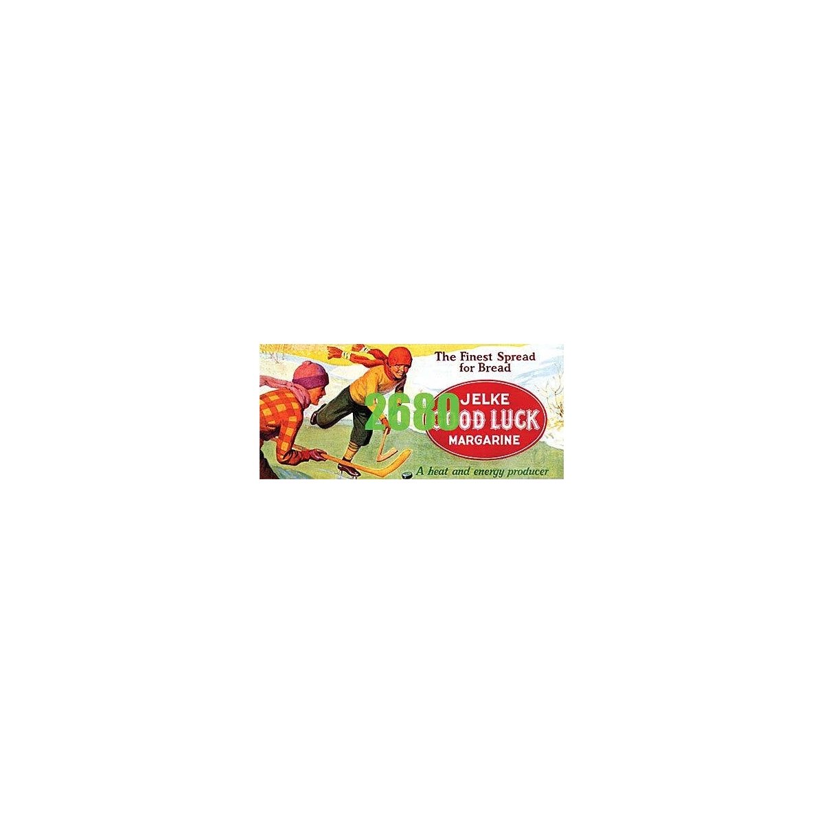 Jelke Margarine Billboard - Kit, N, Tichy Train Group 2680