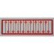 Modern Red Stop Signs -- pkg(18), N, Tichy Train Group 2612