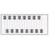 Speed Limit Signs pkg(16) -- Low Speeds, HO, Tichy Train Group 8259