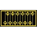 Firehouse and Low Vehicle Warning Signs -- 12 Signs: 6 Low Vehicle Drag, 4 Firehouse, 2 Truck C, HO, Tichy Train Group 8299