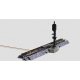 Automatic 3 Color Signal SX with 2-1/2′ 64mm Straight - Unitrack -- Left-Handed, N, Kato USA Inc 206061