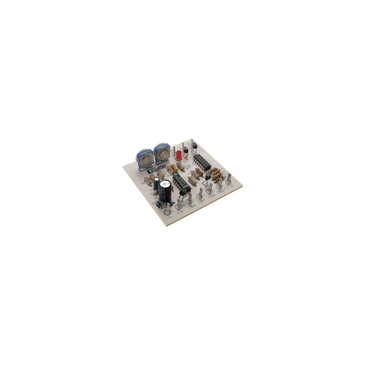 DF-1 Grade Crossing Detector w/Flasher, All Scales, Circuitron 5250