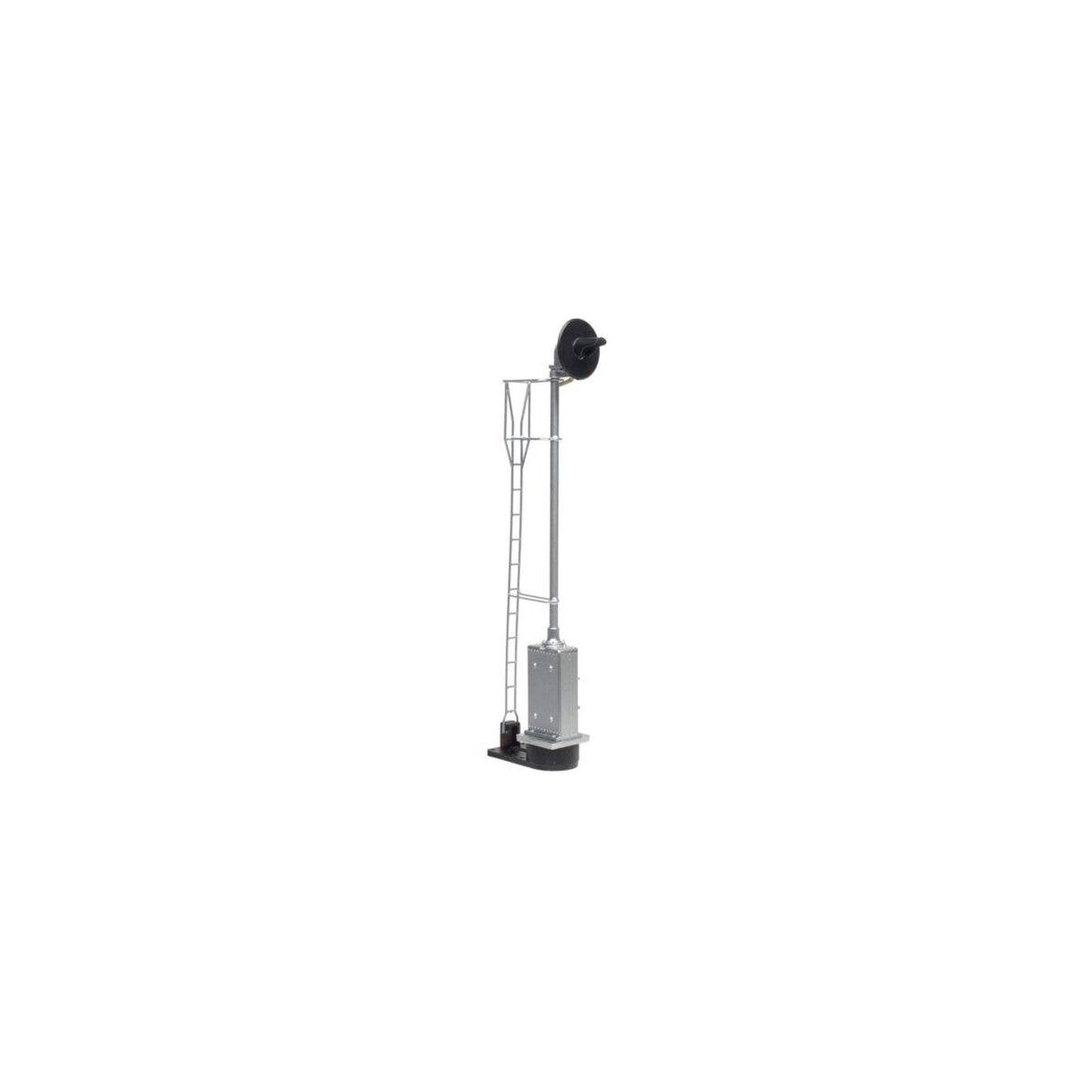 Searchlight Signal with US&S Cabinet (UP Style) - Atlas Signal System -- Single Head, HO, Atlas Model Railroad Co. 70000086