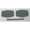 Texaco Gas Station Signs - 3-D Printed Kit -- Unpainted, HO, Phoenix Precision Models 31651
