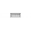 Concrete Milepost Markers 1-50 -- White w/Black Printing pkg(50), HO, Tichy Train Group 8184