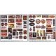 Storefront & Advertising Signs -- Porcelain Advertising Set 2, HO, Blair Line 139