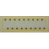 Modern Grade Crossing Advance Warning Signs -- Diagonal Cross pkg(18), N, Tichy Train Group 2621