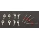Extra LED Light Pair 2-Pack for 235-913, HO, Details West CS959