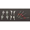 Extra LED Light Pair 2-Pack for 235-913, HO, Details West CS959