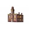 Firehouse - Built-&-Ready Landmark Structures(R) -- Assembled - 6-21/32 x 5-7/8′ 16.9 x 14.9cm, HO, Woodland Scenics 5034