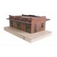Vintage Brick Warehouse -- Kit, HO, Walthers Cornerstone 4104