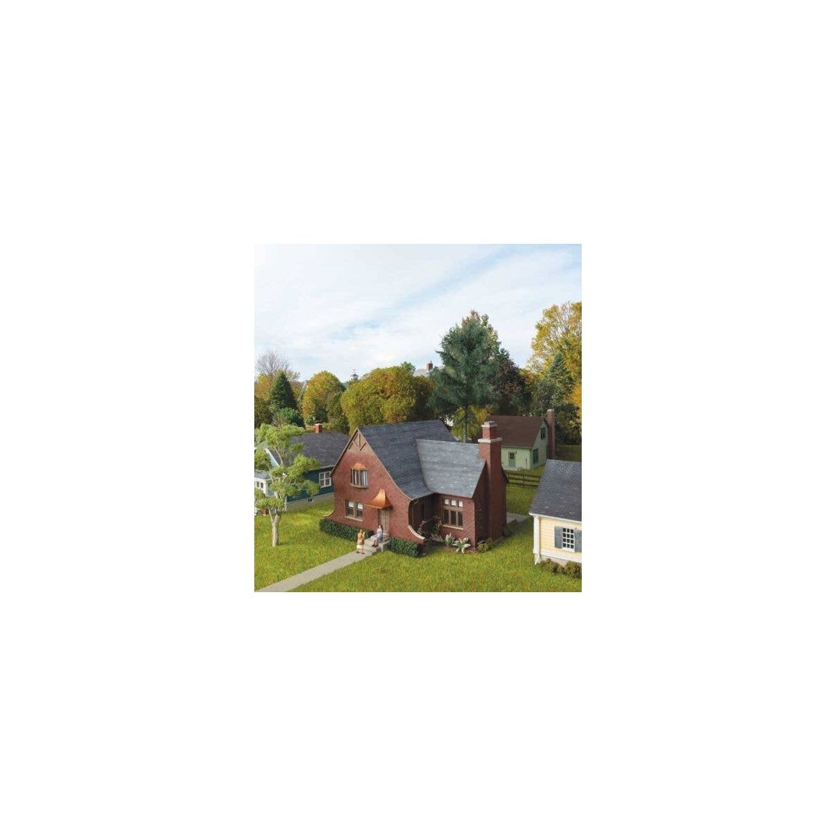 Tudor House -- Kit, HO, Walthers Cornerstone 4250