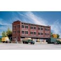 Railway Express Agency (REA) Transfer Building -- Kit - 13-1/8 x 6-1/8 x 6-3/8′ 32.8 x 15.5, HO, Walthers Cornerstone 3095