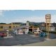 Vintage Gas Station -- Kit - Main Building: 10-1/2 x 9 x 3-3/16′ 26.6 x 22.8 x 8cm, HO, Walthers Cornerstone 3541