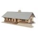 Iron Ridge Station -- Kit - 8-1/4 x 4-3/4 x 2-3/4′ 20.9 x 12 x 6.9cm, HO, WalthersTrainline 904