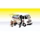 Ike′s Ice Cream Truck - Assembled - AutoScenes(R), N, Woodland Scenics 5338