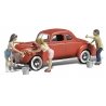 AutoScenes(R) - Assembled -- Suds & Shine, N, Woodland Scenics 5339