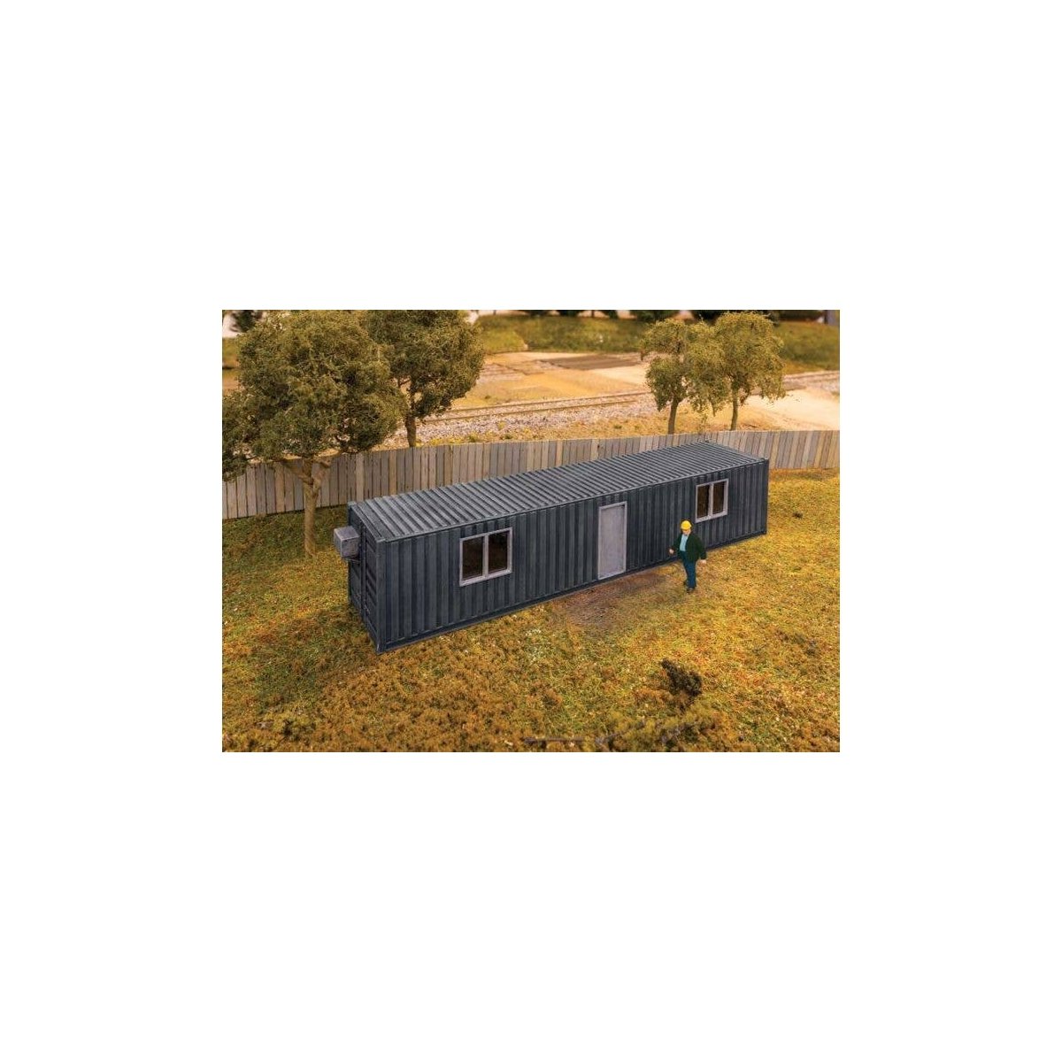 Transload Mobile Office - Transload Facility -- Kit, HO, Walthers Cornerstone 4188