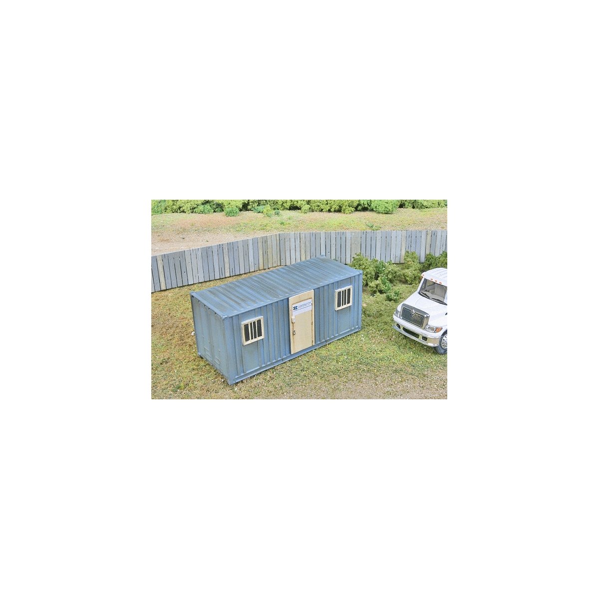Mobile Construction Office -- Kit, HO, Walthers SceneMaster 2900