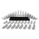 Power-LOC Track -- Bridge & Pier Set - Kit, HO, WalthersTrainline 1365